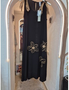 Vestido comprido fluído da Stessa