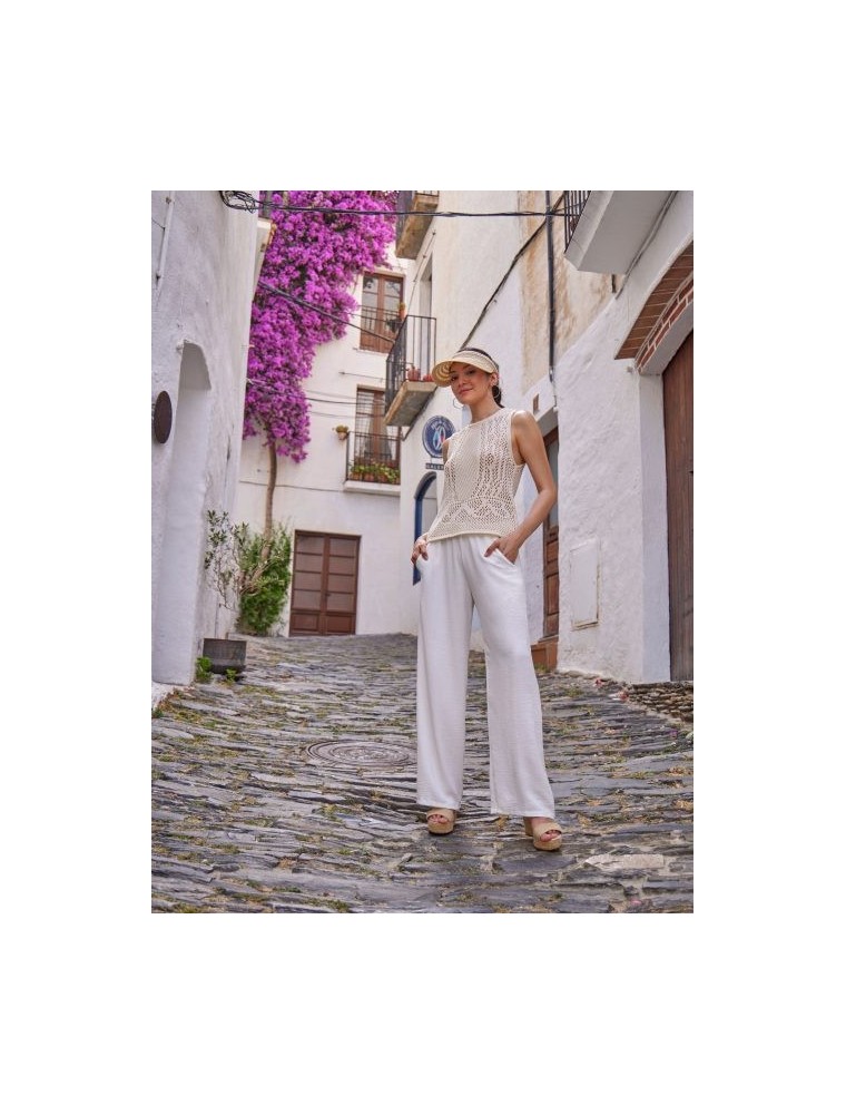 Calça larga Janira
