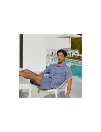 Pijama Homem curto com casaco Impetus